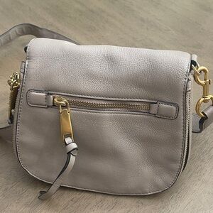 Marc Jacobs Beige Leather Crossbody Bag